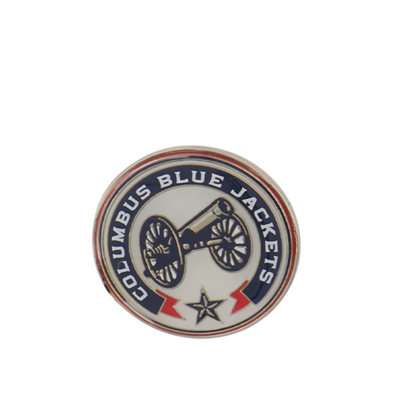 NHL BlueJackets3rdLogoPin BLULOG3RD 01