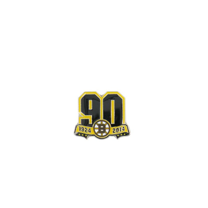 NHL Boston Bruins 90th Anniversary Logo Pin BRULOG90TH 01