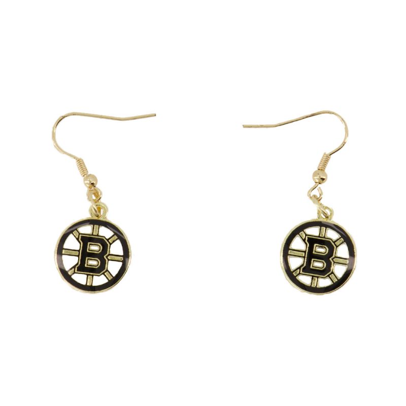 NHL BostonBruinsEarrings BRUEAR 01