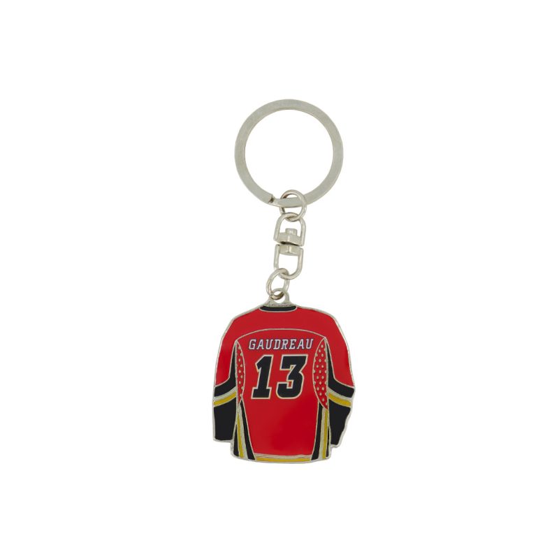 NHL Calgary Flames Johnny Gaudreau Jersey Keyring FLAJPD 13 2