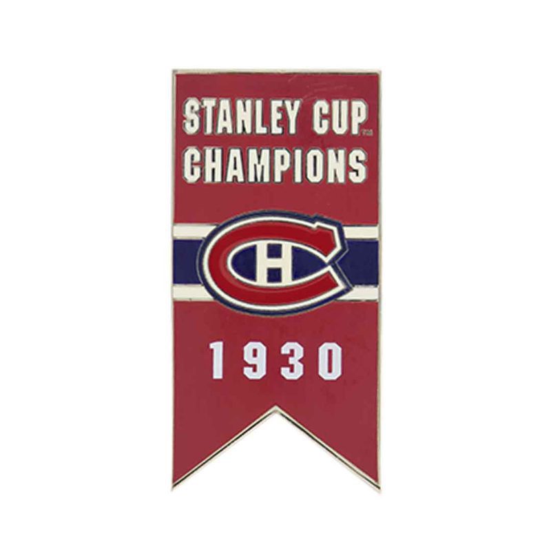 NHL Canadiens 1930 Stanley Cup Pin Sticky CDNSCC30S 01