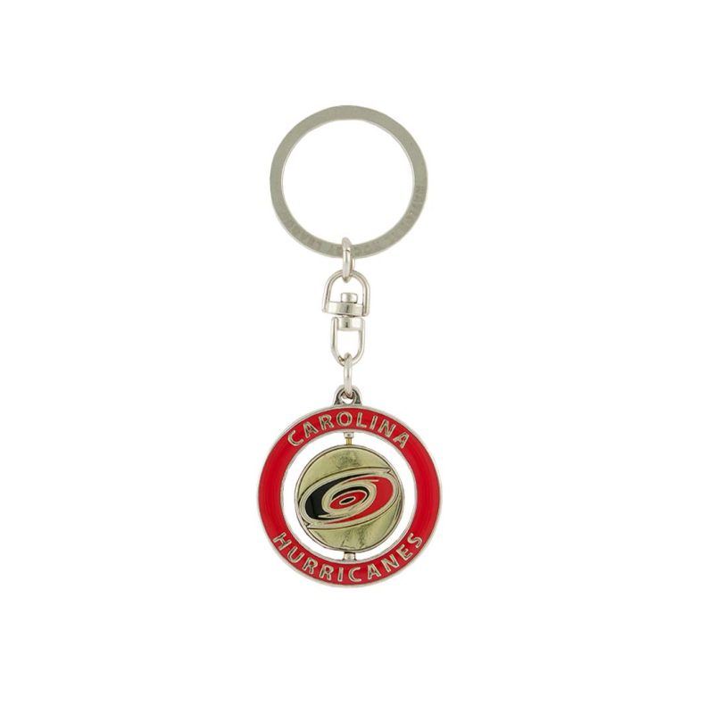 NHL Carolina Hurricanes Stanley Cup Spinner Keychain HURSPICUP 01