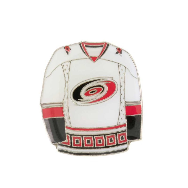 NHL Carolina Hurricanes White Jersey Pin HURJEH 1