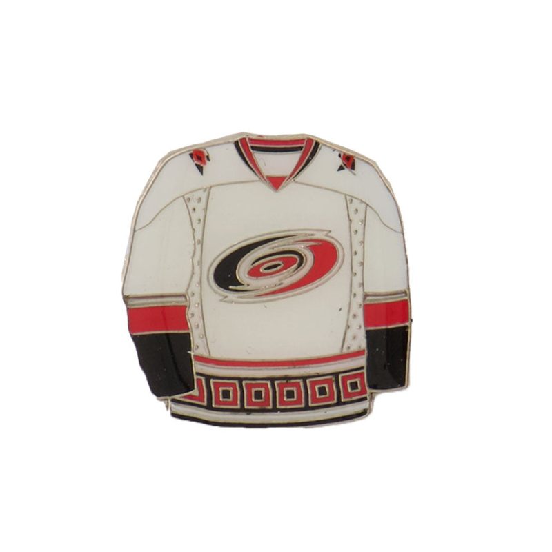 NHL CarolinaHurricanesJerseyPin White HURJPW 01 bd3bfd01 e42a 4d31 a68f 6bd13e65b95b