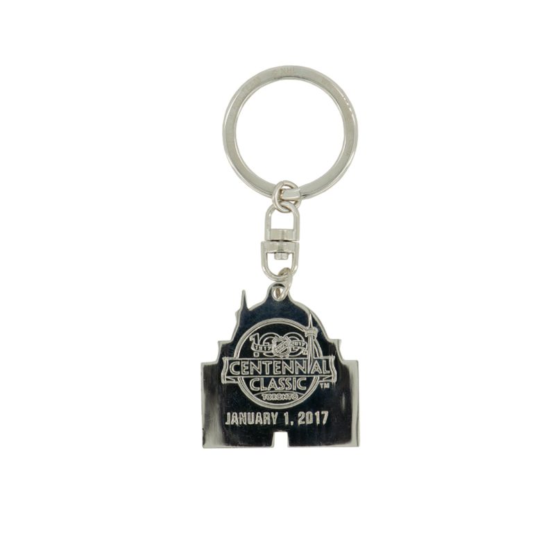 NHL Centennial Classic Keychain DET vs TOR NHL100LOK2 2