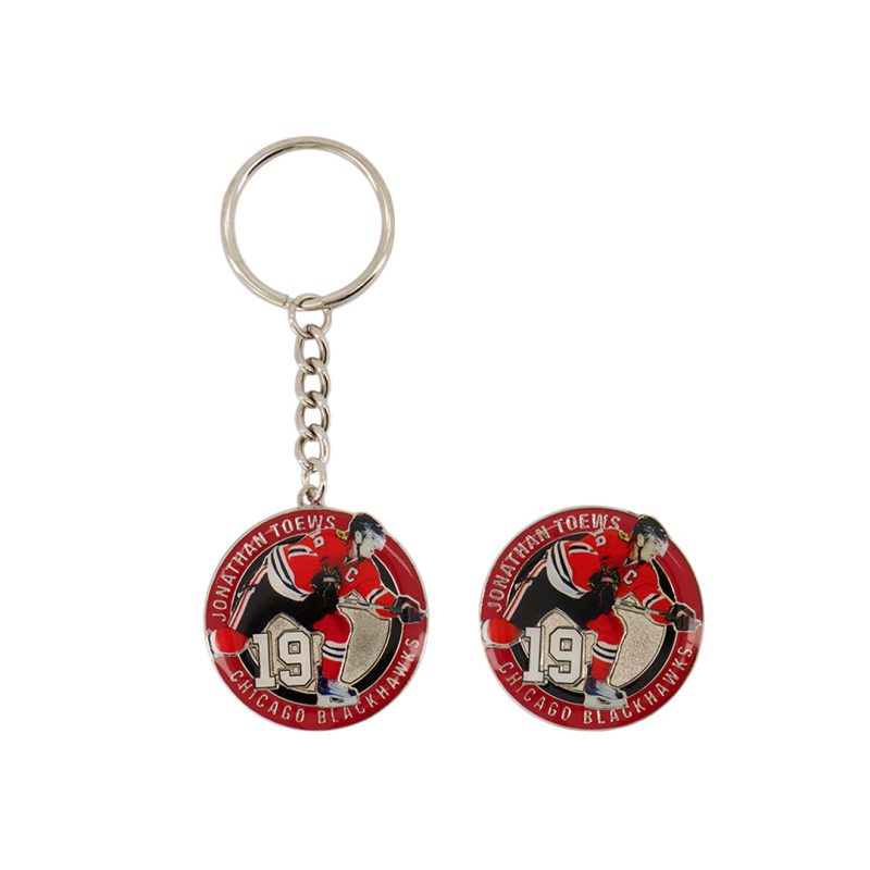 NHL ChicagoBlackhawksJonathanToewsKeychain MagnetCombo BLANHLPAKCMAG19 01