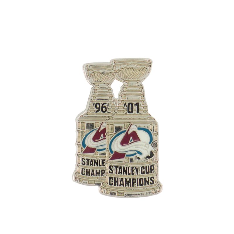 NHL Colorado Avalanche Stanley Cup Pin AVA9601PINDUO 01