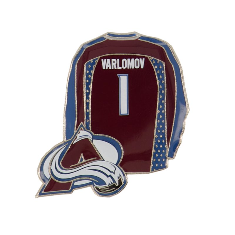 NHL Colorado Avalanche Varlomov Jersey Pin AVAJEA01 01