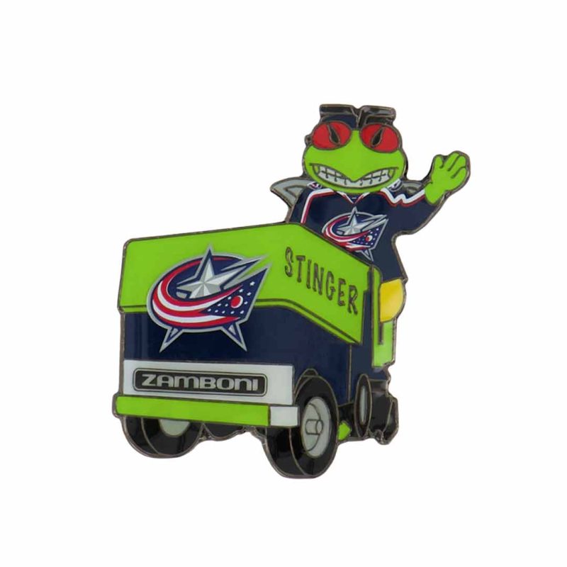 NHL Columbus Blue Jackets Team Mascot Zamboni Pin BLUZAMMAS 1