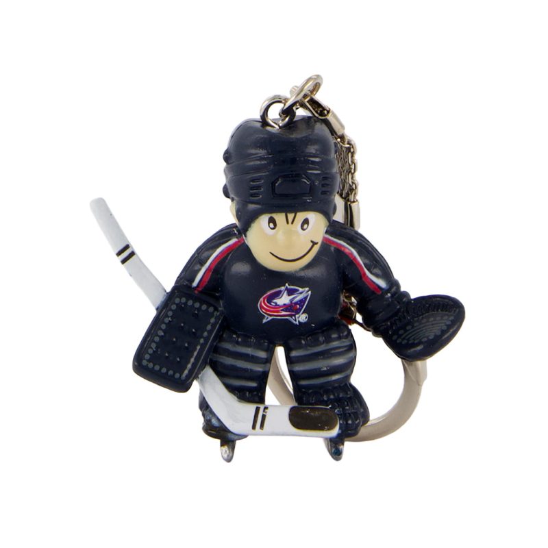 NHL ColumbusBlueJacketsGoalieKeychain BLUGOA 01