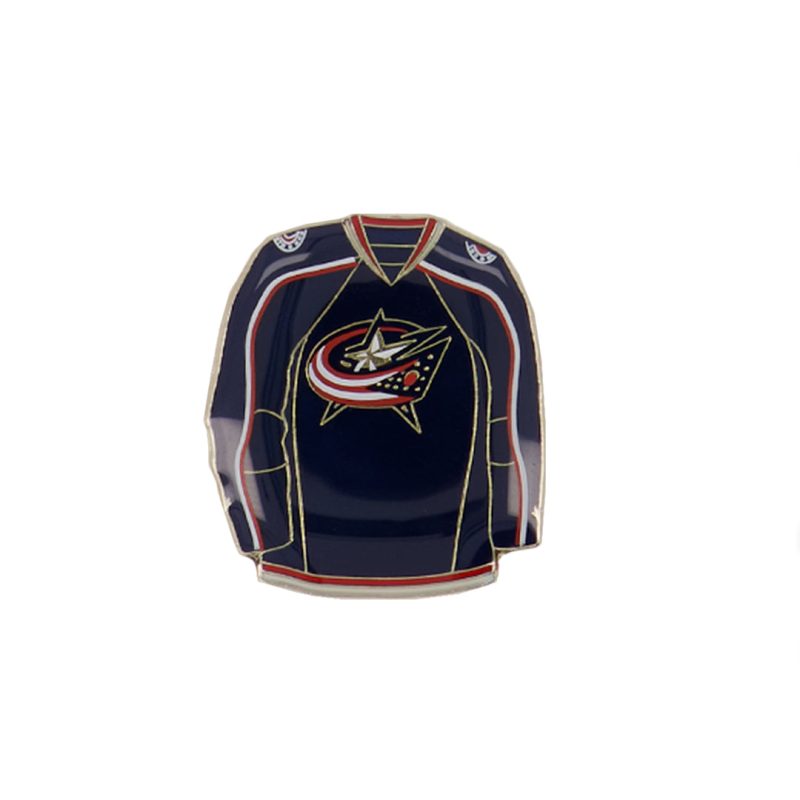 NHL ColumbusBlueJacketsJerseyPin BLUJPD 01