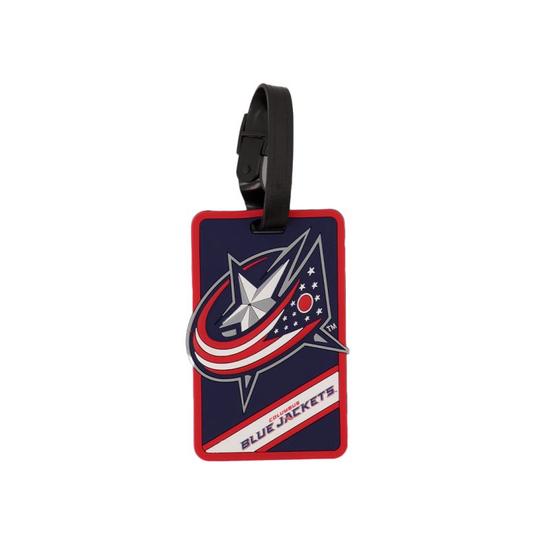 NHL ColumbusBlueJacketsLuggageTag BLULUG 01