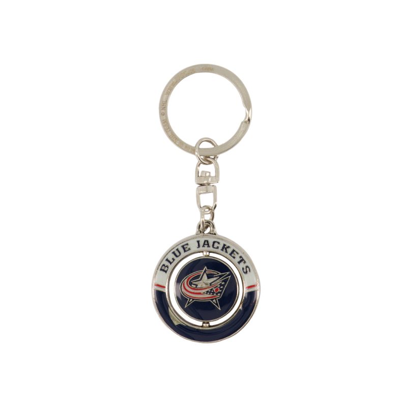 NHL ColumbusBlueJacketsSpinnerKeychain BLUSPI 02