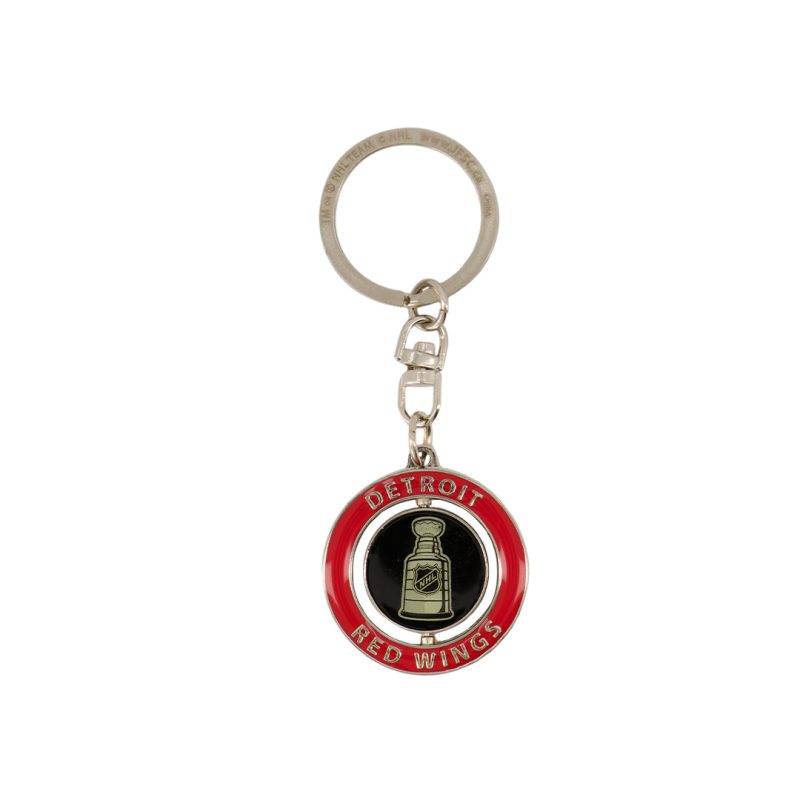 NHL DetroitRedWingsStanleyCupSpinnerKeychain REDSPICUP 02