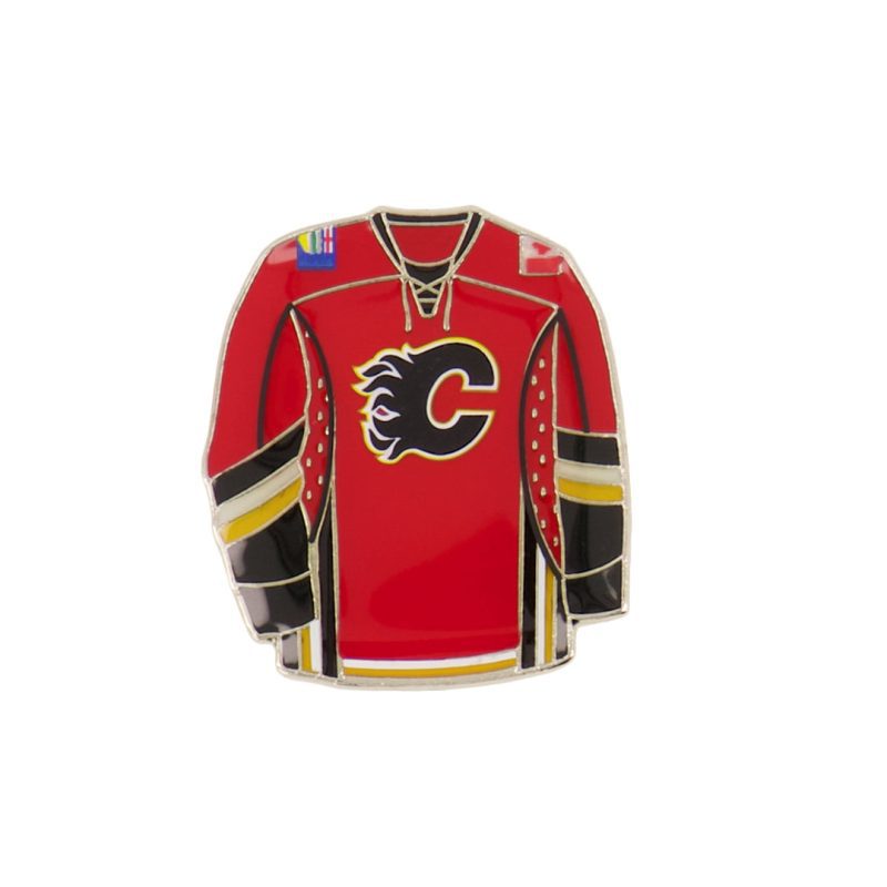 NHL FlamesJerseyStickyBackPin FLAJEAS 01