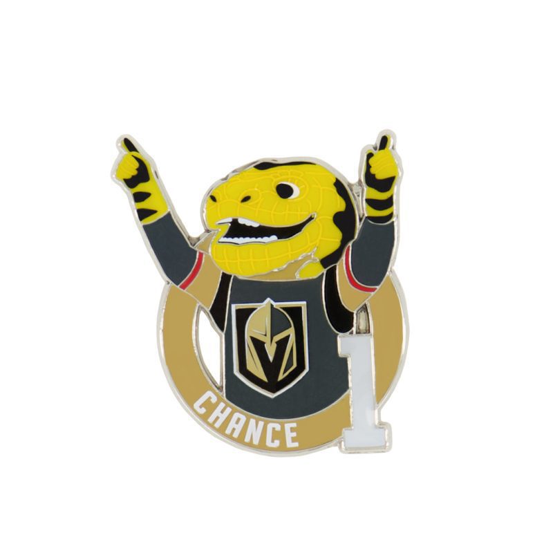 NHL Golden Knights Mascot Jersey Pin KNICHANCEPIN 01