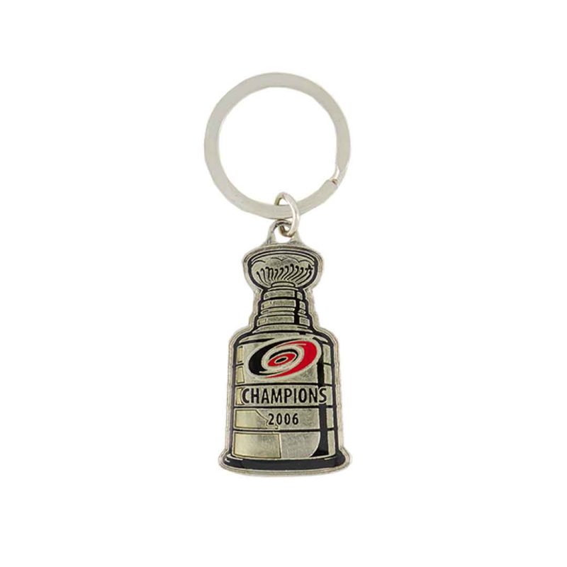 NHL Hurricanes Stanley Cup Logo Keychain HURLOKCUP 01