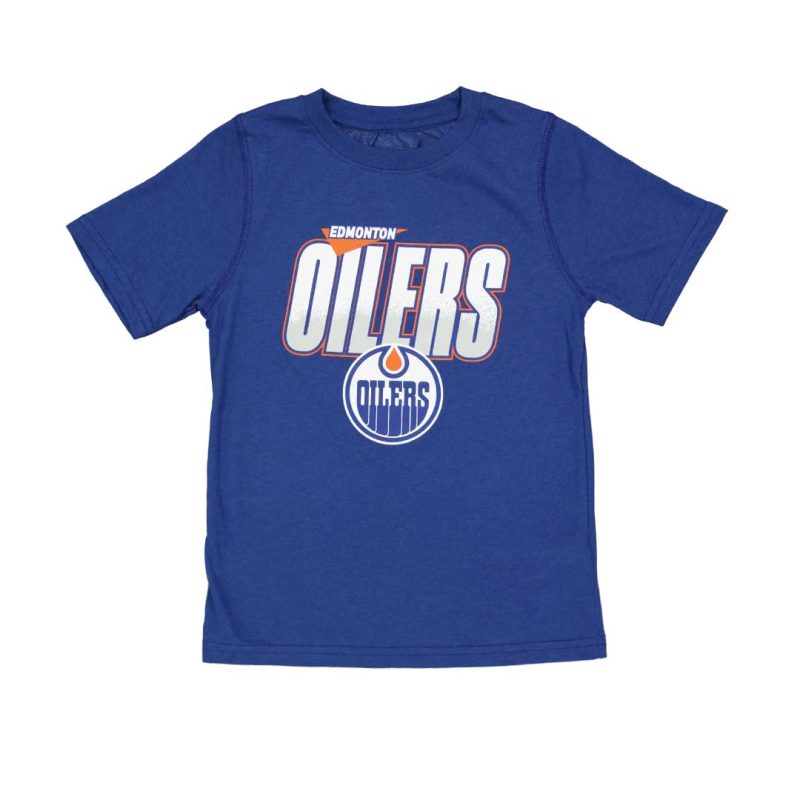 NHL Kids Edmonton Oilers Frosty Center Short Sleeve Ultra T Shirt HK5B3FFD7 OIL image01