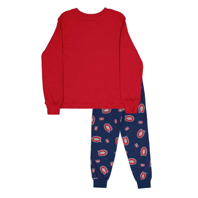 NHL Kids Montreal Canadiens 2 Piece PJ Set HK5GNHBAJ CND 02