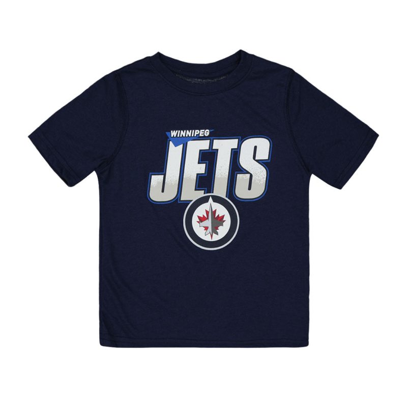 NHL Kids Winnipeg Jets Frosty Center Short Sleeve Ultra T Shirt HK5B3FFD7 WNP 01