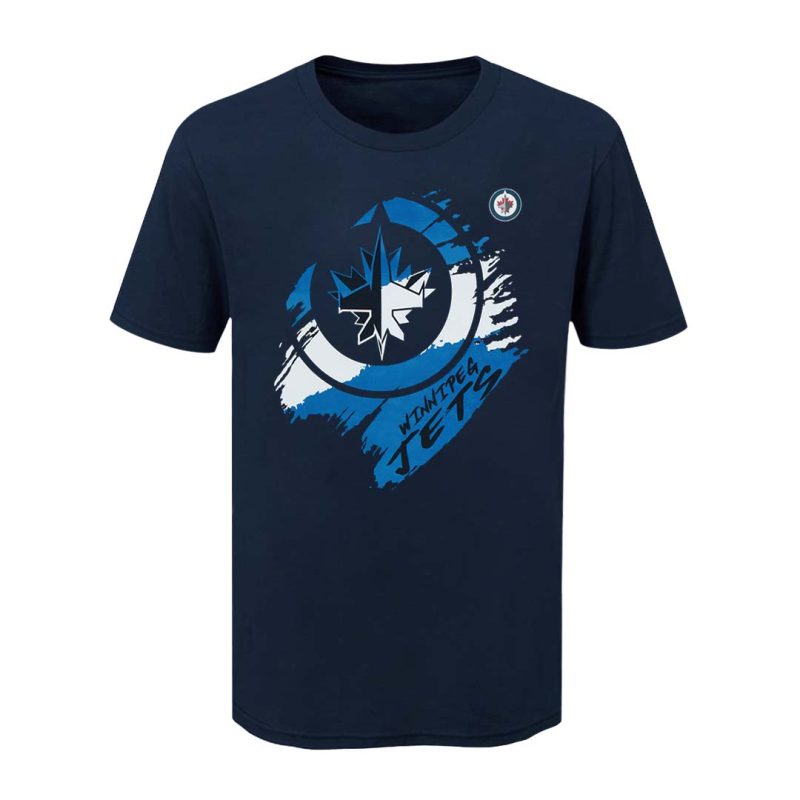 NHL Kids Winnipeg Jets Knock Out Short Sleeve T Shirt HK5B3HDHGH01 WNP 1 1711277a dec7 448f 82f0 2ab2052c9d68