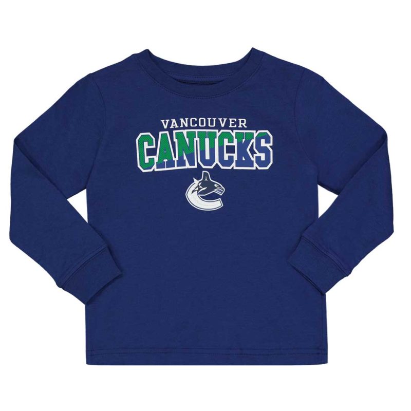 NHL Kids Infant Toddler Vancouver Canucks Long Sleeve T Shirt HK5I2HC9P CNK 2 1