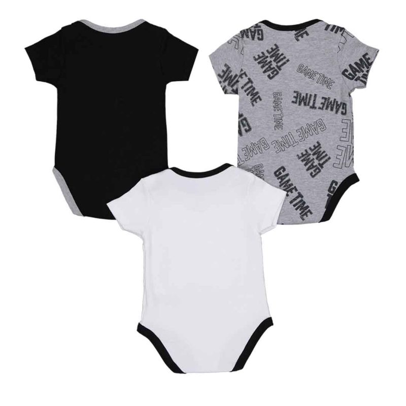 NHL Kids Infant Los Angeles Kings Game Time Short Sleeve Creeper Set HK5N1FEFB LGK 2