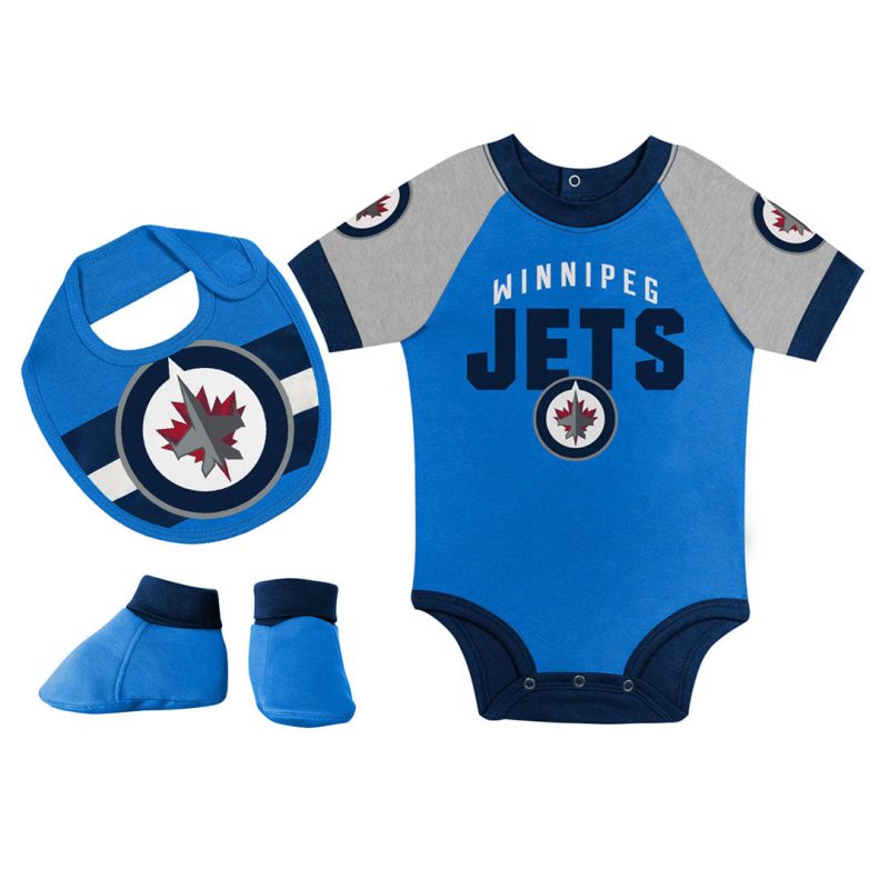 NHL Kids Infant Winnipeg Jets Lil Flopper Creeper Set HK5I1FGGW WNP 01