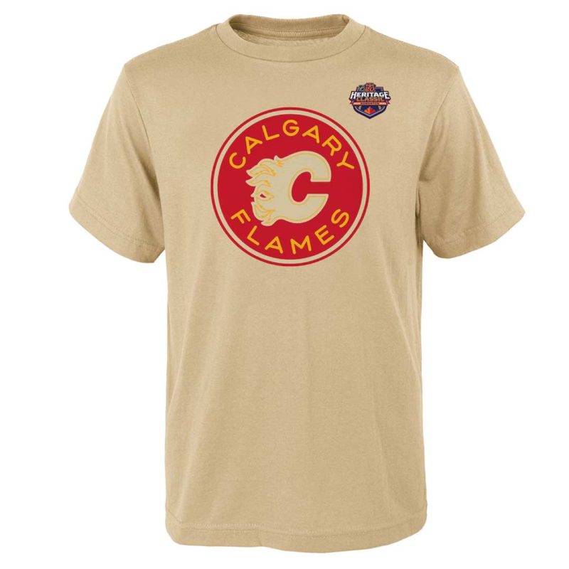 NHL Kids Junior Calgary Flames Jacob Markstrom T Shirt HK5B7HDQAH01 FLMJM 01