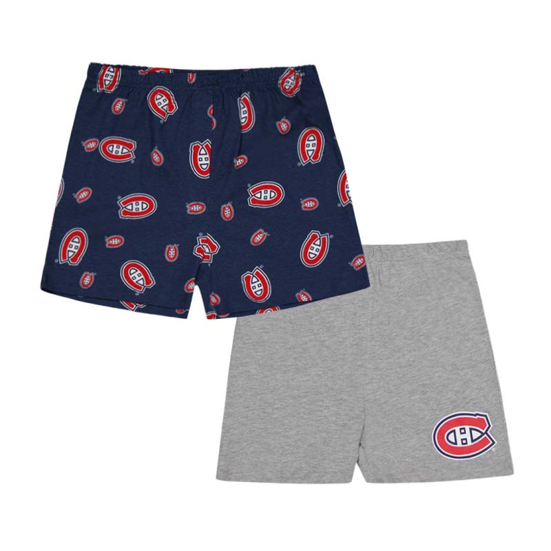 NHL Kids Junior Montreal Canadiens 2 Pack Boxers HK5BYHAXJ CND 1