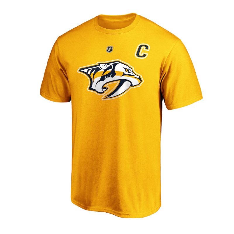 NHL Kids Junior Nashville Predators Roman Josi Captain Flat Short Sleeve T Shirt HK5B7BBK9H01 PREOJ 01