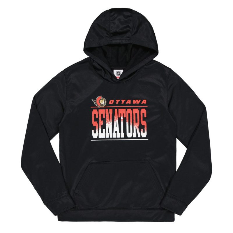 NHL Kids Junior Ottawa Senators Performance Fleece Hoodie HK5B7FFTU SEN 01