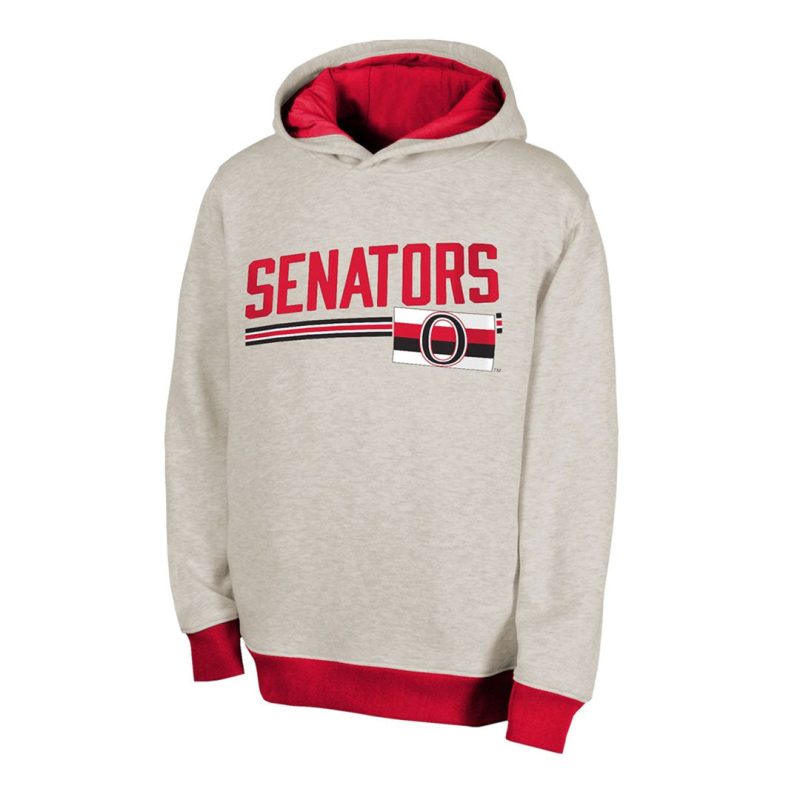 NHL Kids Junior Ottawa Senators Timeless Pullover Hoodie HK5B7FGKX SEN 01