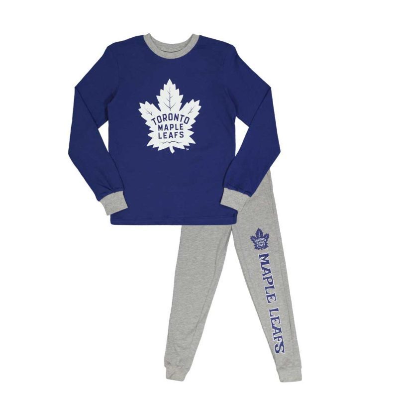 NHL Kids Junior Toronto Maple Leafs 2 Piece PJ Set HK5B9HA76 MAP 01