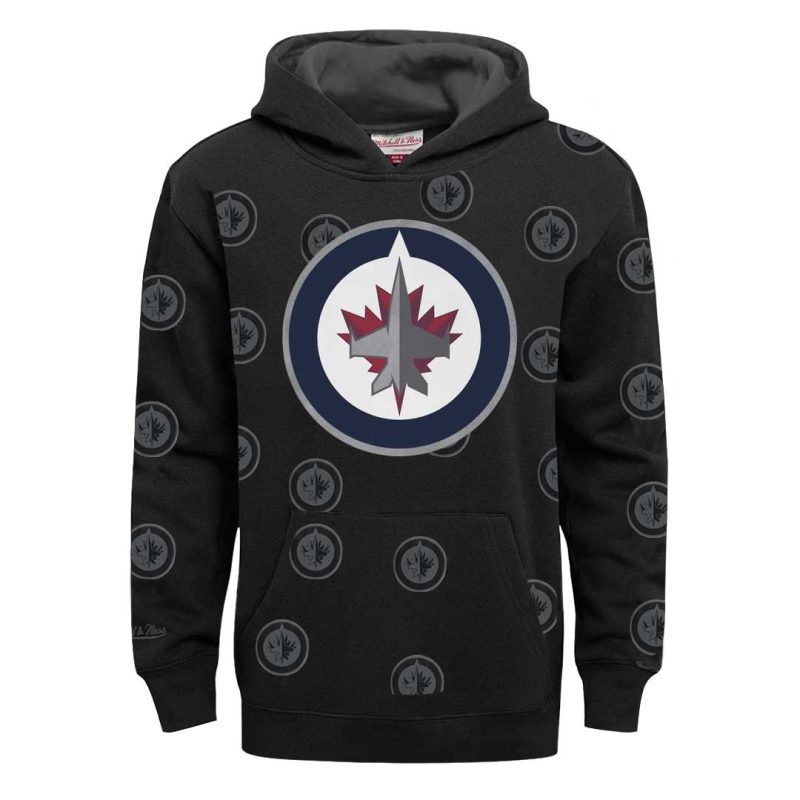 NHL Kids Junior Winnipeg Jets All Over Print Hoodie HN5B7NASW WNP 1