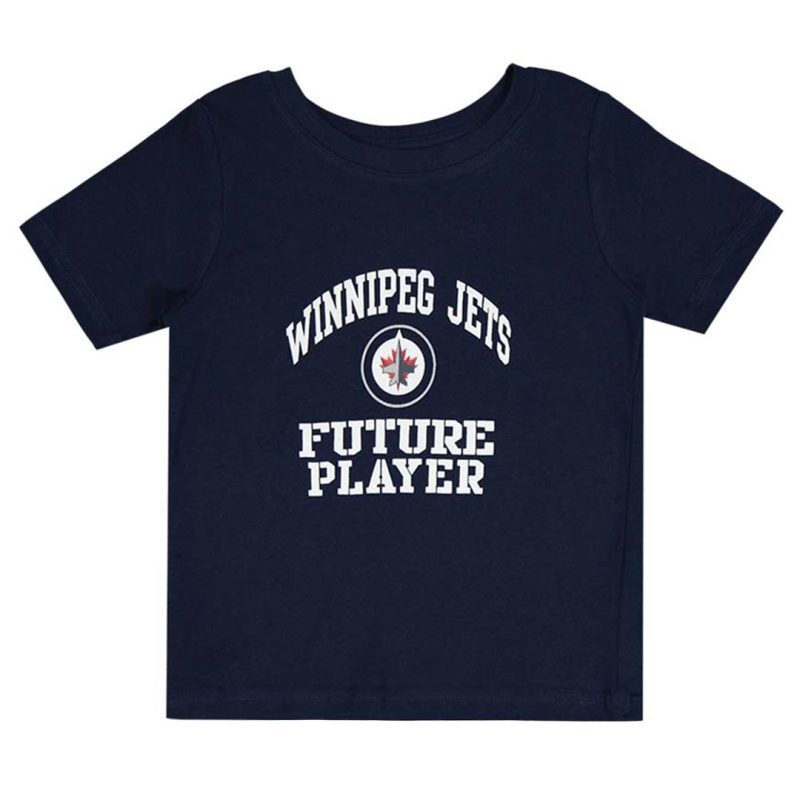 NHL Kids Toddler Infant Winnipeg Jets Short Sleeve T Shirt HK5I2HC3WG399 WNP 1