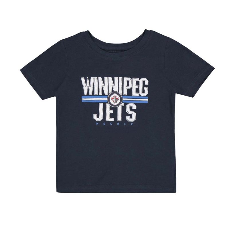 NHL Kids Toddler Infant Winnipeg Jets Short Sleeve T Shirt HK5I2HC9P WNP SS 1