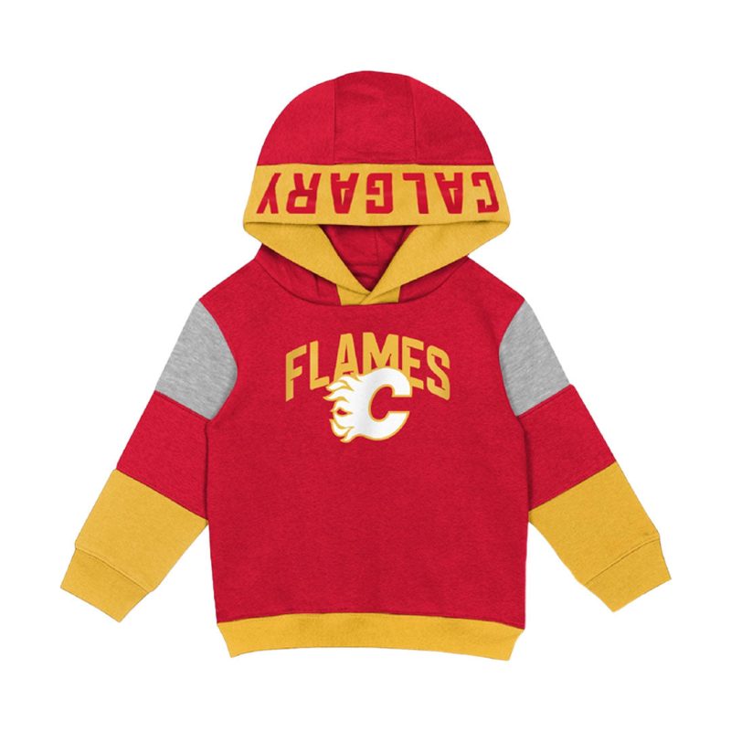 NHL Kids Toddler Calgary Flames Big Skate Fleece Set HK5T1FGGZ FLM 01