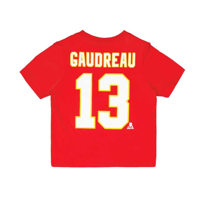 NHL Kids Toddler Calgary Flames Gaudreau Tee HK5T1HAABF20H01 FLMJG 02