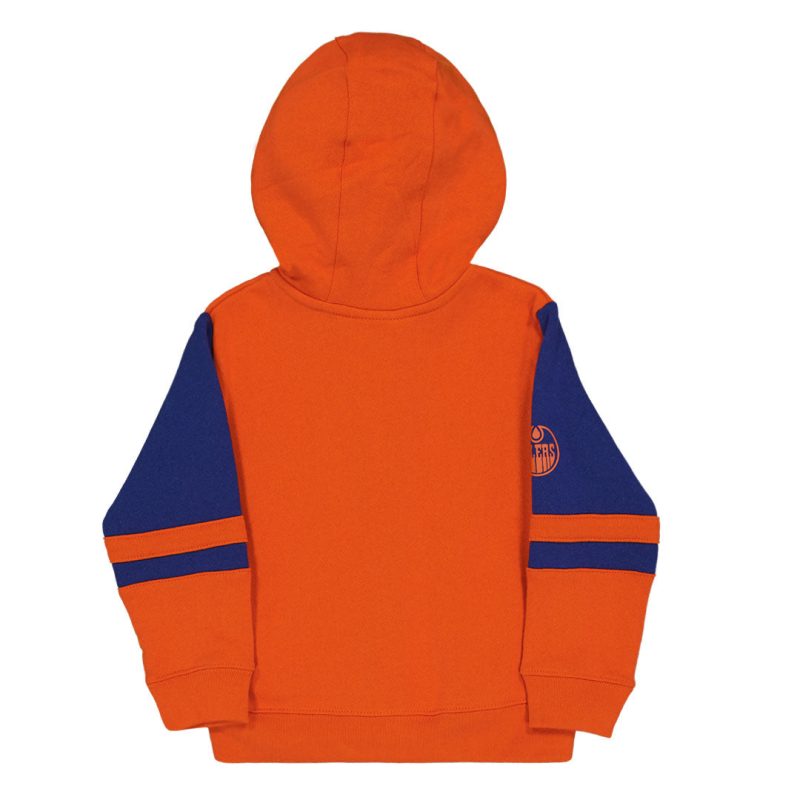 NHL Kids Toddler Edmonton Oilers Face Off Full Zip Fleece Hoodie HK5T1BCBWF22 OIL 02