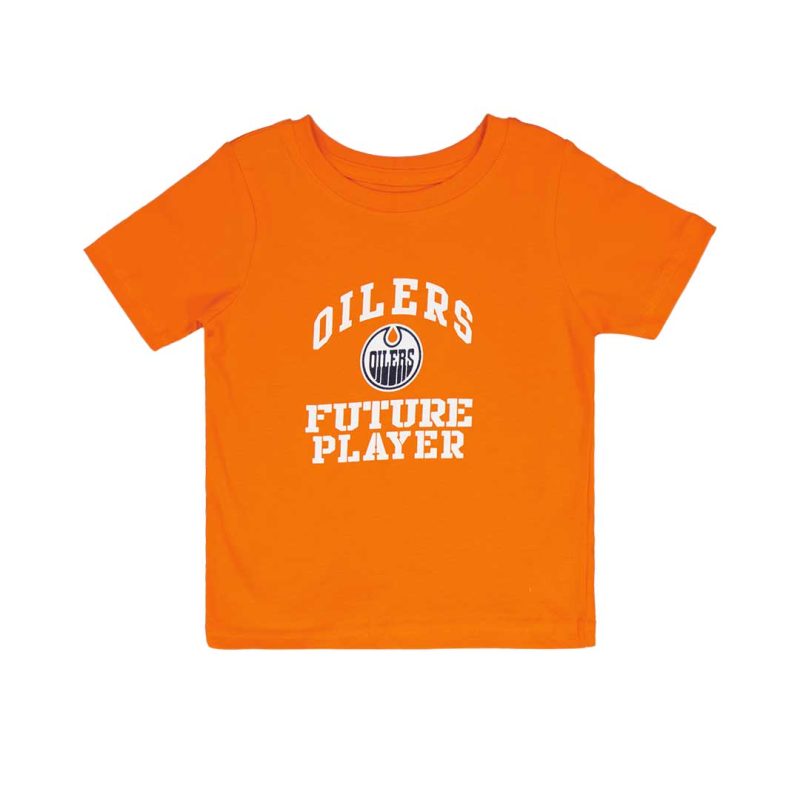 NHL Kids Toddler Edmonton Oilers Short Sleeve Tee HK5I2HDCL OIL 01