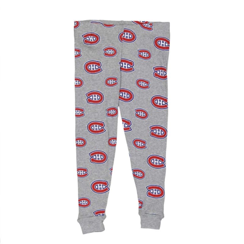 NHL Kids Toddler Montreal Canadiens Short Sleeve T Shirt Pant Sleep Set HK5T17LC9 CND 3