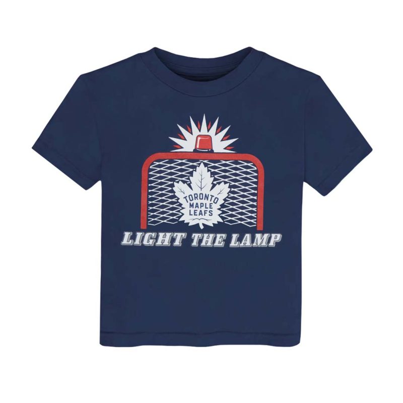 NHL Kids Toddler Toronto Maple Leafs Light The Lamp Short Sleeve T Shirt HK5T1HDHVH01 MAP 1