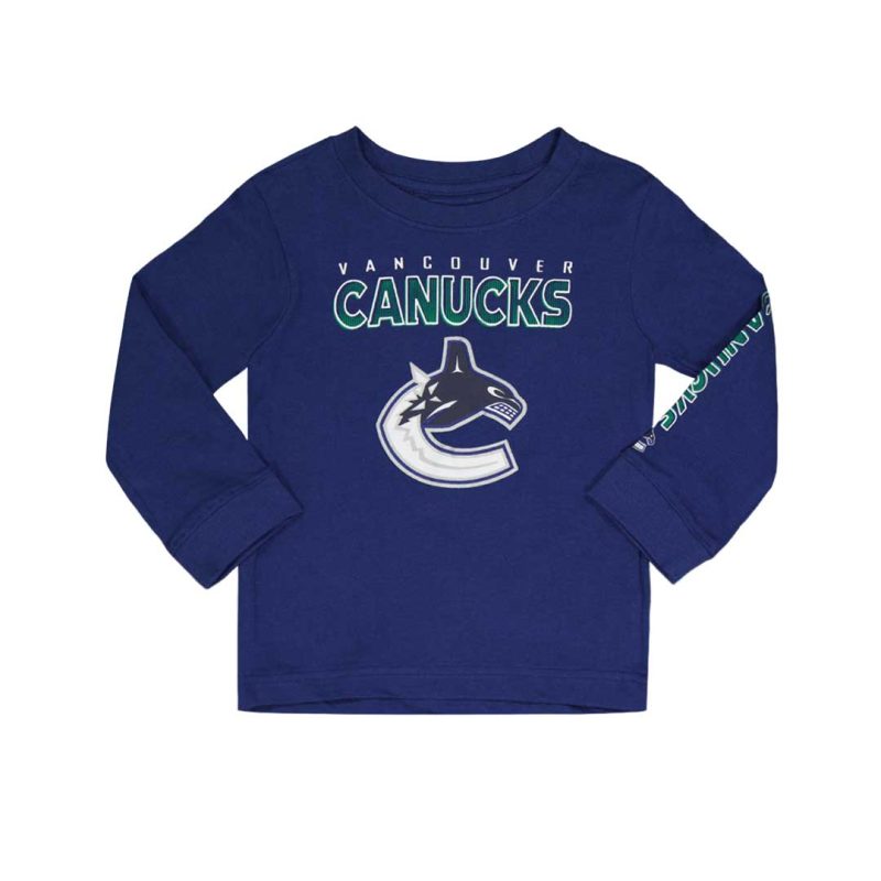 NHL Kids Toddler Vancouver Canucks Long Sleeve Tee HK5I2HC9P CNK 1