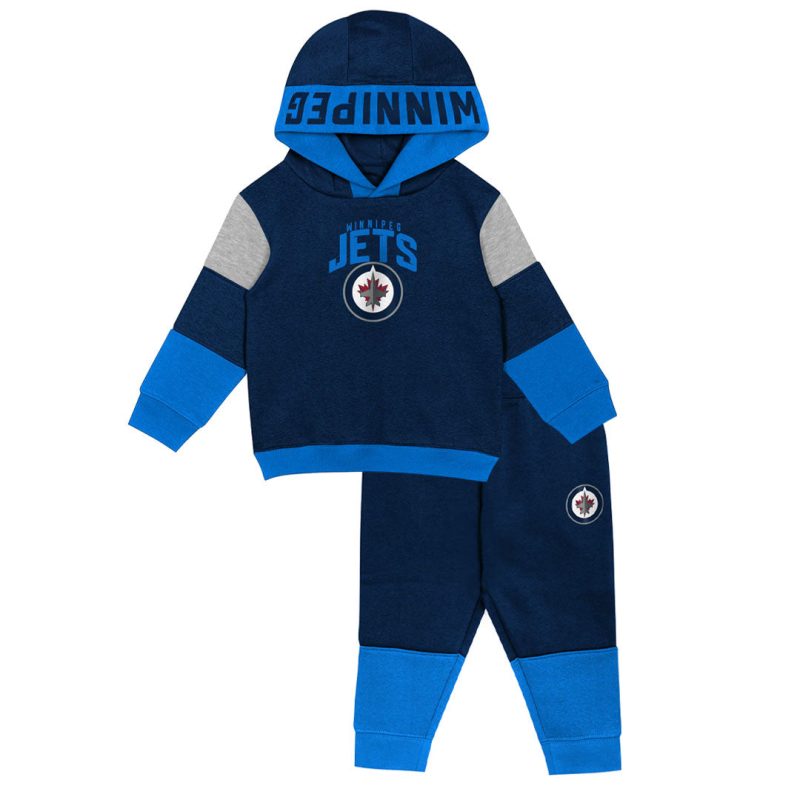 NHL Kids Toddler Winnipeg Jets Big Skate Fleece Set HK5T1FGGZ WNP 01