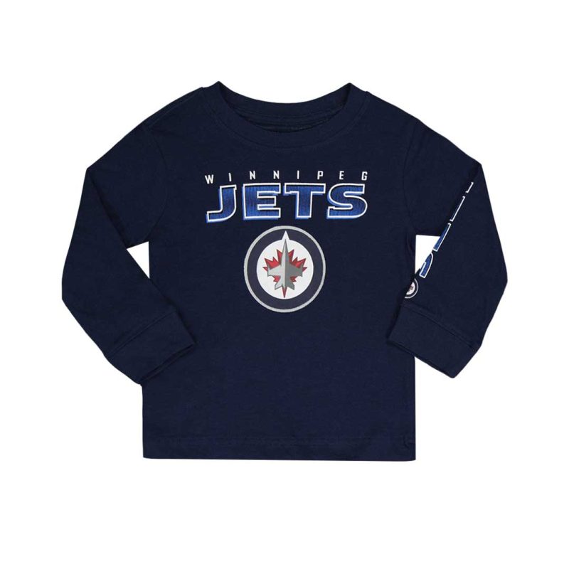 NHL Kids Toddler Winnipeg Jets Long Sleeve Tee HK5I2HC9P WNP 1