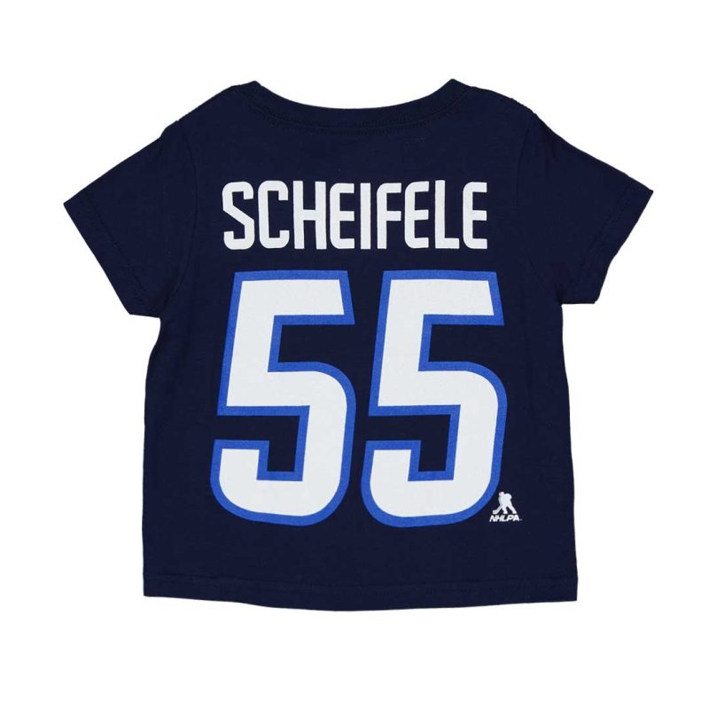 NHL Kids Toddler Winnipeg Jets Scheifele Player Flat Short Sleeve T Shirt HK5T1HAABH01 WNPMS image02