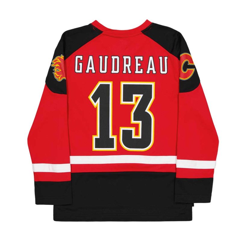 NHL Kids Youth Calgary Flames Gaudreau Jersey HK5BSHBPD 02