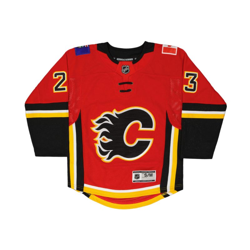 NHL Kids Junior CalgaryFlamesSeanMonahan3rdJersey HK5BSHAUFFLMSM 01