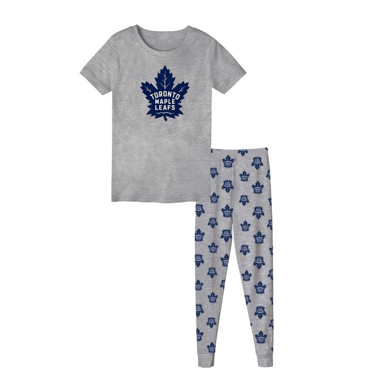 NHL Kids Toddler TorontoMapleLeafsT Shirt PantSleepSet HK5T17LC9MAP 1